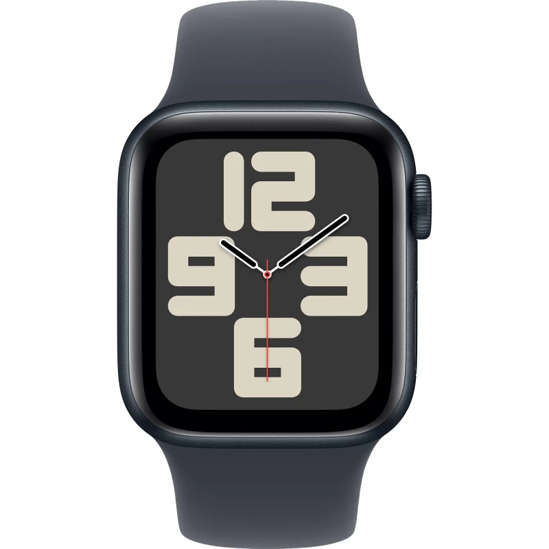 Apple Watch SE 2 GPS 40mm Midnight Aluminium Case with Midnight Sport Band M/L (MR9Y3) - Зображення 1