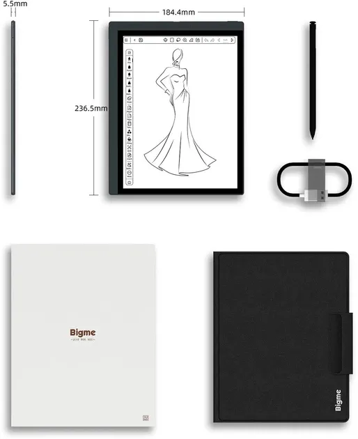 Bigme B1051 Black (6973555480600) - Изображение 1