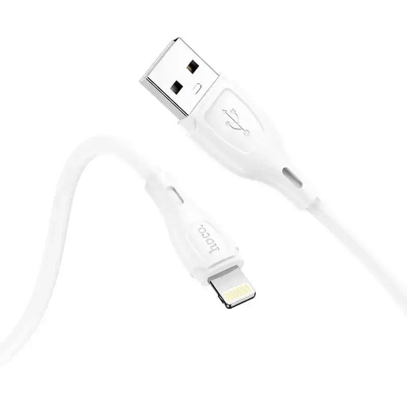 Hoco Lightning Ultimate silicone charging data cable (6931474747815) - Изображение 1