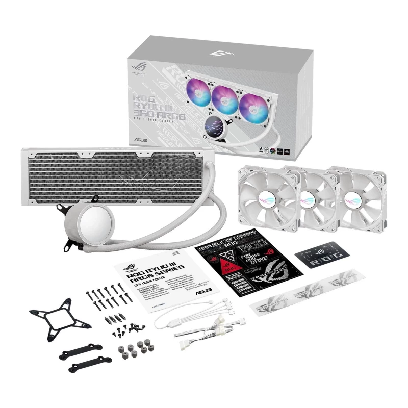 ASUS ROG RYUO III 360 ARGB White Edition (90RC00I2-M0UAY0) - Зображення 9