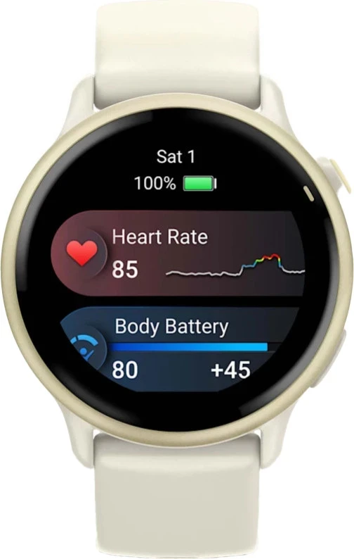 Смарт-часы Garmin Vivoactive 6 Lunar Gold with Bone Band (010-02985-01) - Зображення 5