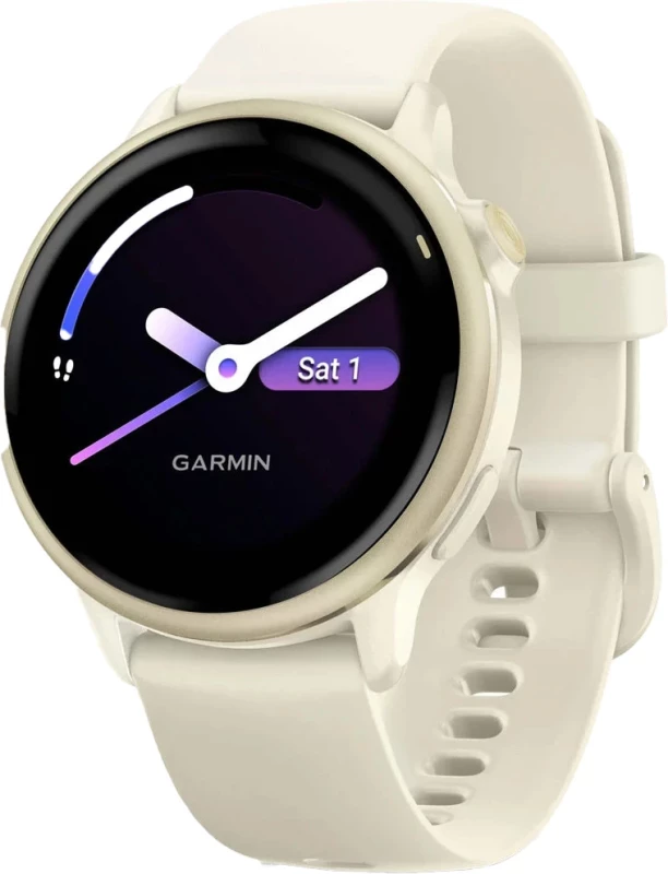 Смарт-часы Garmin Vivoactive 6 Lunar Gold with Bone Band (010-02985-01)