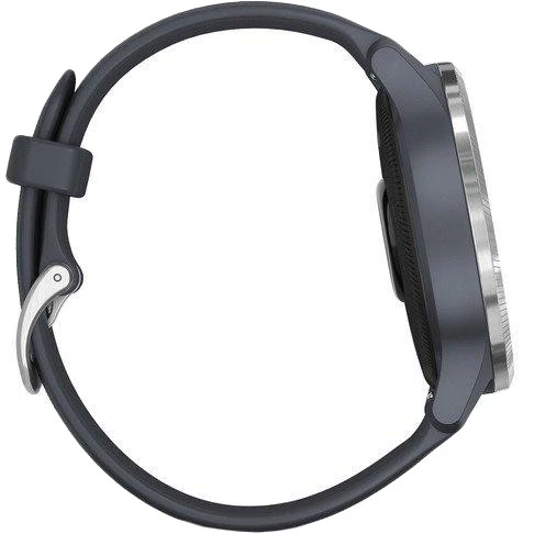 Спортивные часы Garmin Venu Silver Stainless Steel Bezel w. Granite Blue and Silicone B. (010-02173-01/03) 010-02173-03 - Изображение 3