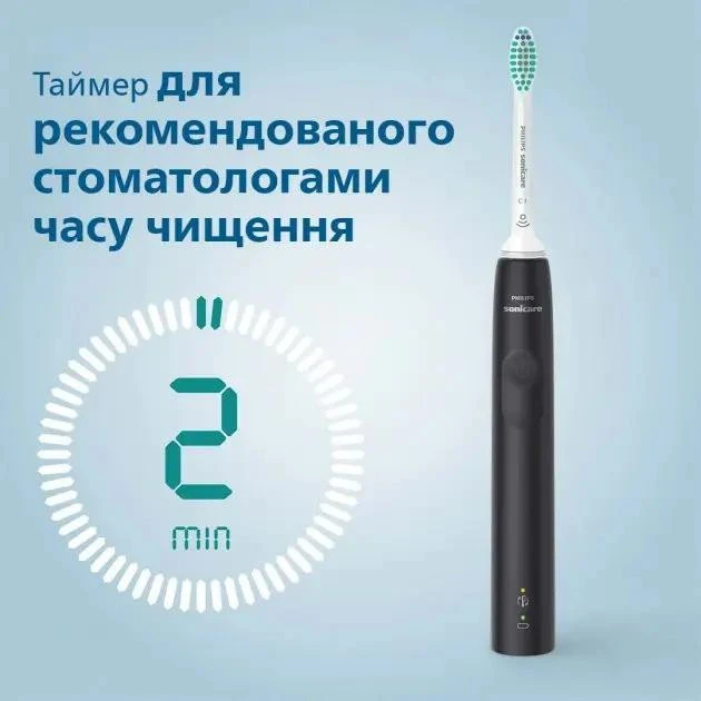 Электрическая зубная щетка Philips Sonicare 3100 series HX3671/14 - Изображение 5