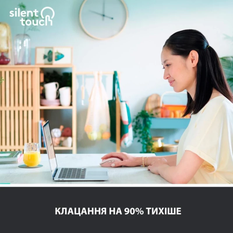 Logitech Signature M650 Wireless Mouse Rose (910-006254) - Зображення 2