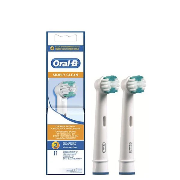 Насадка для электрической зубной щетки Oral-B EB17B Simply Clean 2 шт