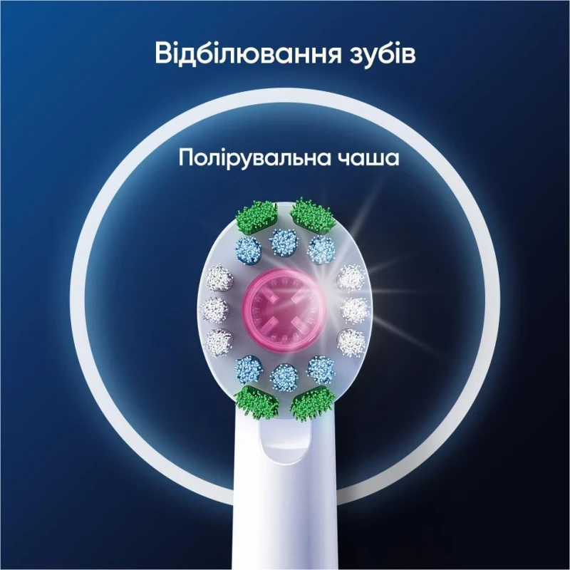 Насадка для электрической зубной щетки Oral-B EB18pRX PRO 3D White 4 шт - Зображення 5