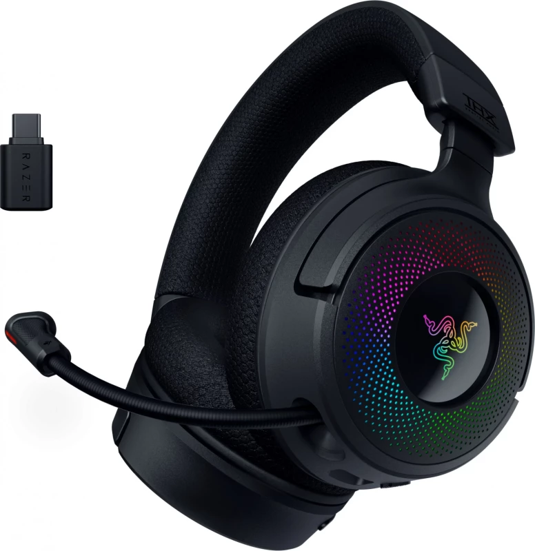Наушники с микрофоном Razer Kraken V4 Black (RZ04-05170100-R3M1) - Изображение 1