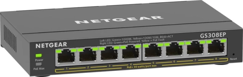 Netgear GS308EP (GS308EP-100PES) - Зображення 1