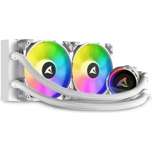Водяное охлаждение Sharkoon S80 RGB White - Зображення 2
