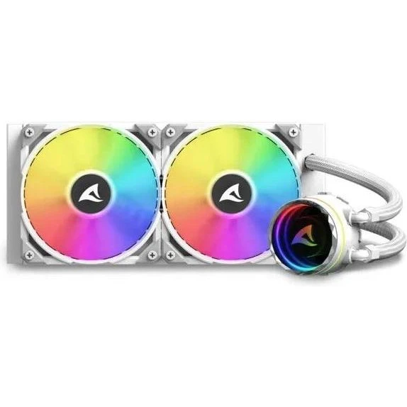 Водяное охлаждение Sharkoon S80 RGB White