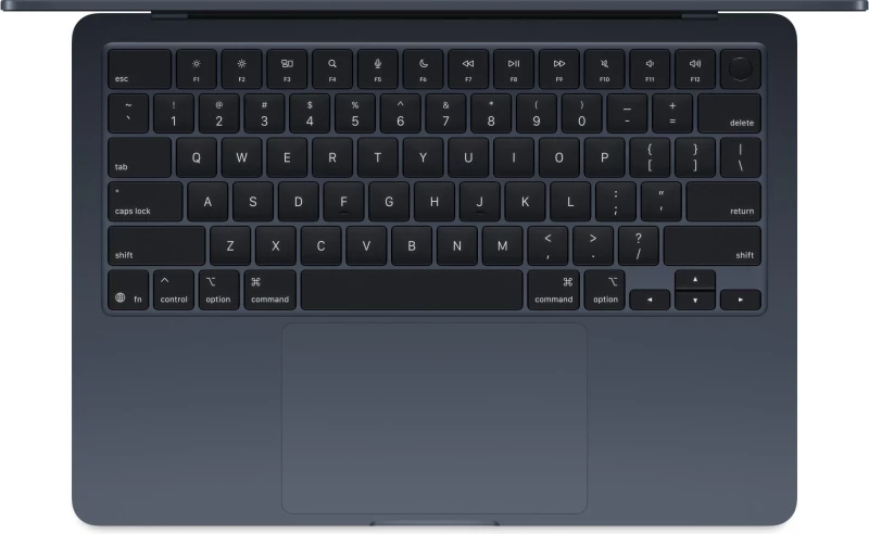 Apple MacBook Air 13.6" M4 16/256Gb  Midnight 2025 (MW123) - Зображення 1
