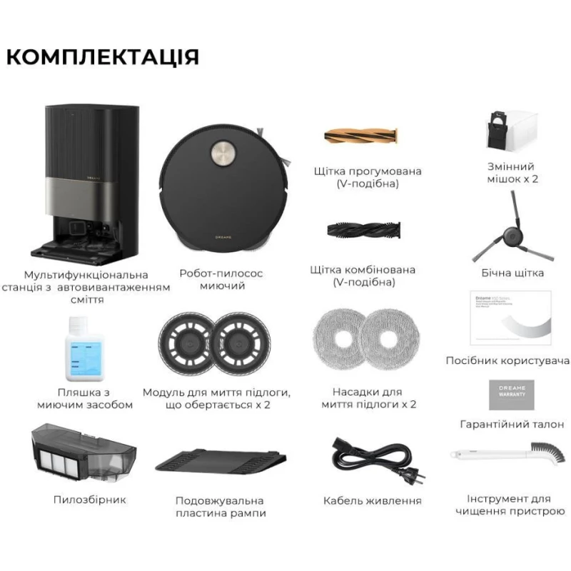 Dreame X50 Ultra Black (RLX85CE-6-BL) - Изображение 8