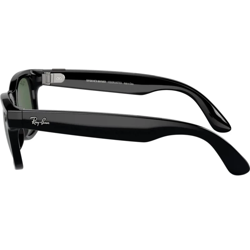 Смарт-очки Ray-ban Meta Wayfarer Shiny Black / Green (RW4006 601/71 50-22) - Изображение 1