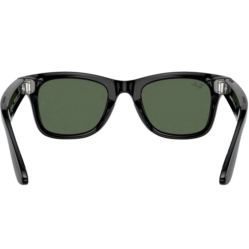 Смарт-очки Ray-ban Meta Wayfarer Shiny Black / Green (RW4006 601/71 50-22) - Изображение 2