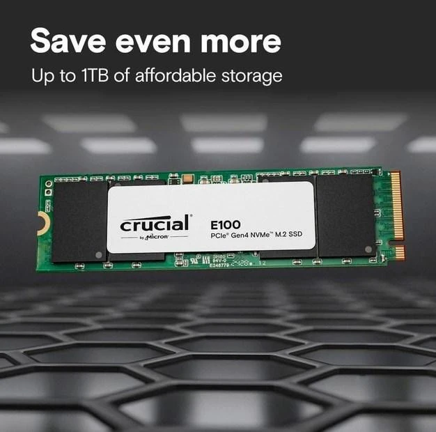 Crucial E100 480 GB (CT480E100SSD8) - Зображення 1