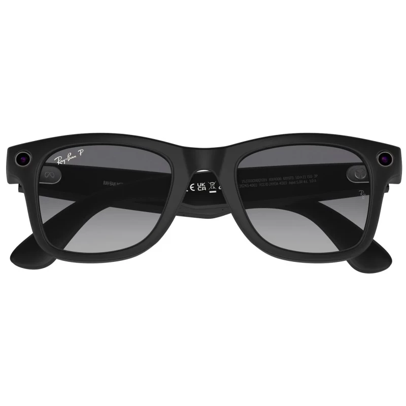 Смарт-очки Ray-ban Meta Wayfarer Matte Black / Graphite (RW4006 601ST3 50-22) - Изображение 4