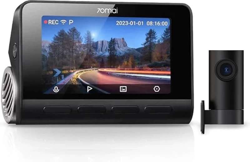 Видеорегистратор 70mai 4K A810 HDR Dash Cam Set Global (+ камера заднего вида) (A810-2) - Зображення 2