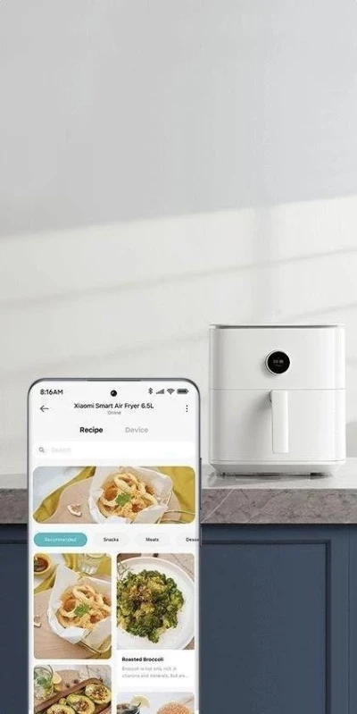 Xiaomi Mi Smart Air Fryer 6.5L MAF10 White - Изображение 2