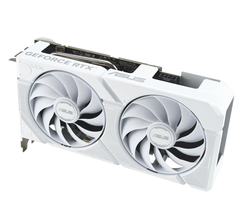 ASUS GeForce RTX 5060 Ti Dual OC White 16GB GDDR7 DLSS4 (DUAL-RTX5060TI-O16G-WHITE) EU - Изображение 1