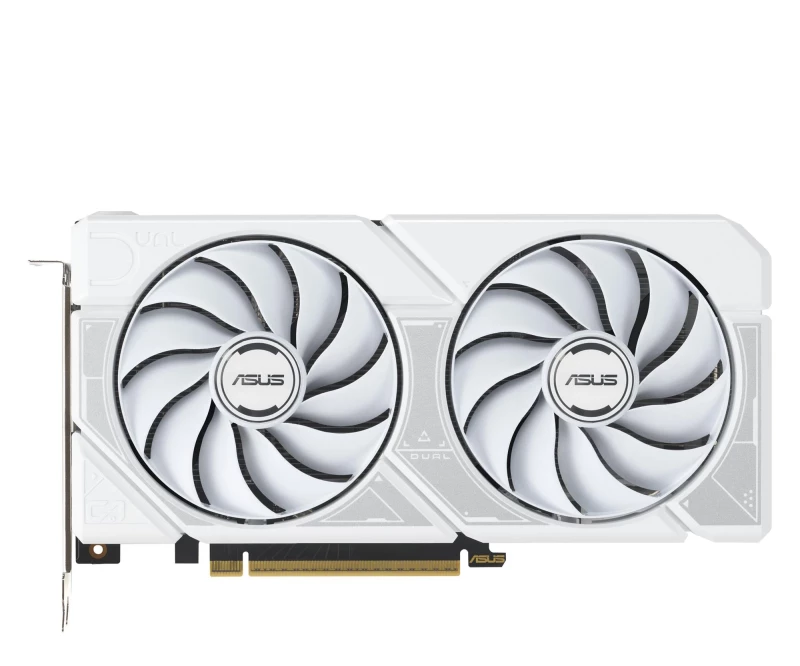 ASUS GeForce RTX 5060 Ti Dual OC White 16GB GDDR7 DLSS4 (DUAL-RTX5060TI-O16G-WHITE) EU - Изображение 4