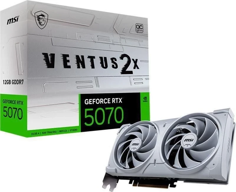 MSI GeForce RTX 5070 12G VENTUS 2X OC WHITE (912-V532-004, G5070-12V2CW) - Изображение 5