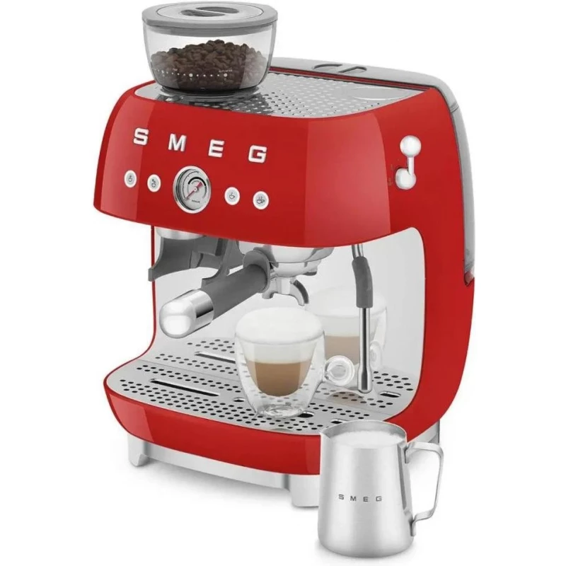 Рожковая кофеварка эспрессо SMEG EGF03RDEU