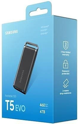 Samsung T5 EVO 4 TB Black (MU-PH4T0S) - Зображення 8