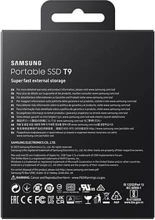 Samsung T9 1 TB Black (MU-PG1T0B) - Зображення 8
