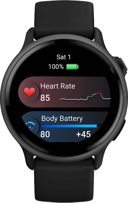 Смарт-часы Garmin Vivoactive 6 Slate with Black Band (010-02985-00/40) - Изображение 3