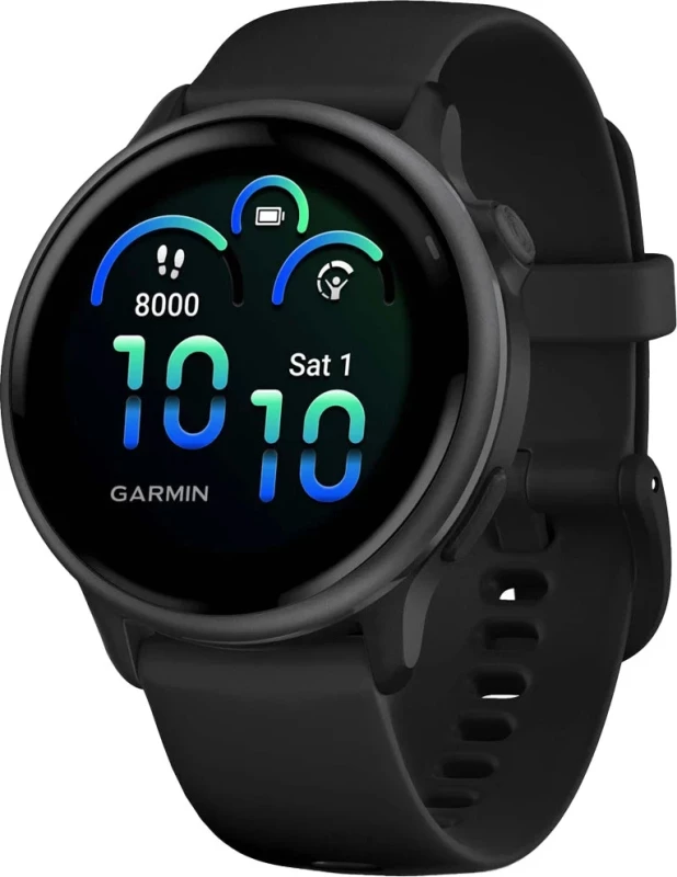 Смарт-часы Garmin Vivoactive 6 Slate with Black Band (010-02985-00/40)