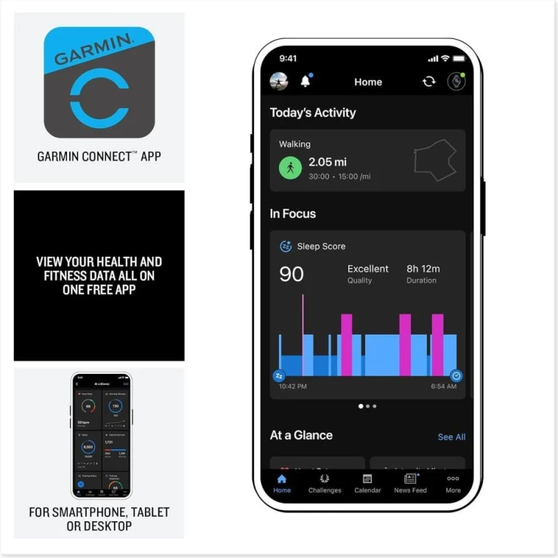 Смарт-часы Garmin Vivoactive 6 Slate with Pebble Grey Band (010-02985-04) - Изображение 1