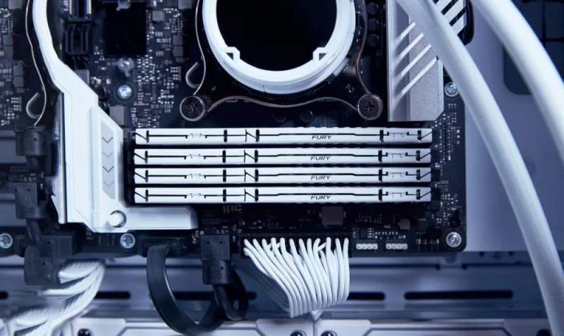 Kingston FURY 64 GB (2x32GB) DDR5 6000 MHz Beast EXPO White (KF560C36BWEK2-64) - Зображення 7