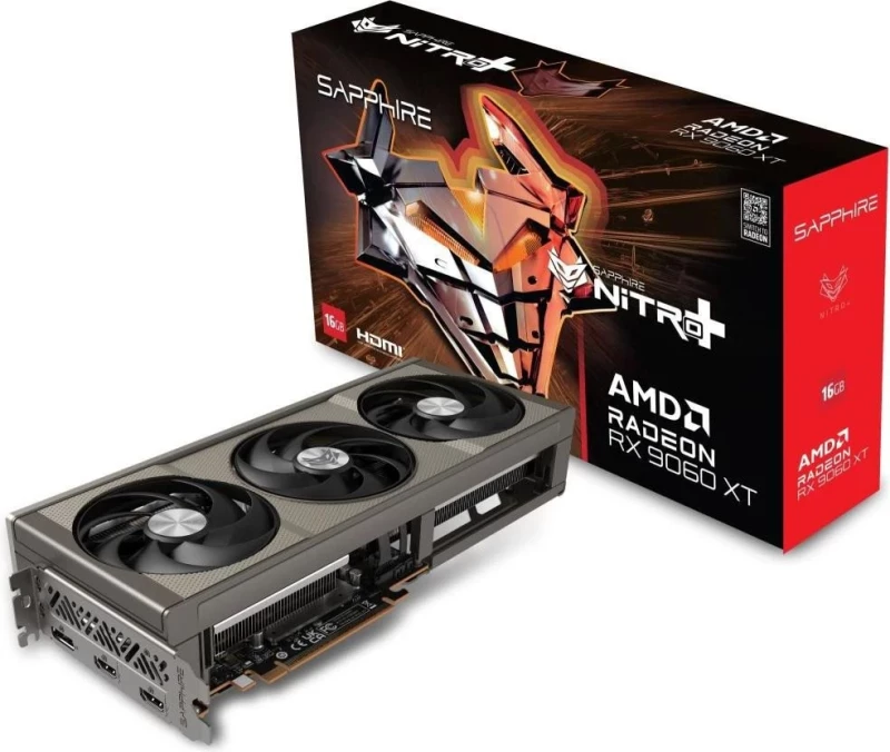 Sapphire Radeon RX 9060 XT 16GB NITRO+ GAMING OC (11350-01) - Изображение 7