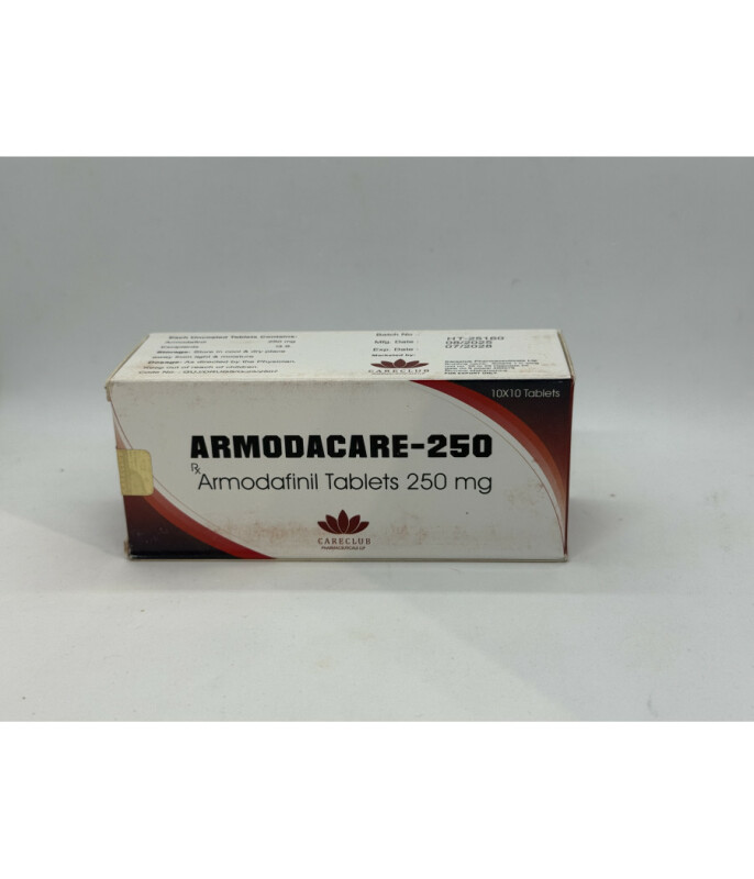 Армодафинил Armodacare 250 mg 10 tab CARECLUB - Зображення 1
