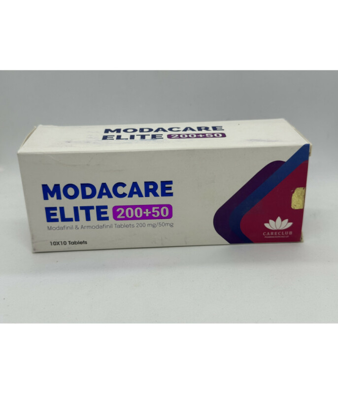 Модафинил 200мг + Армодафинил 50мг Modacare ELITE 250 mg 10 tab CARECLUB - Зображення 2
