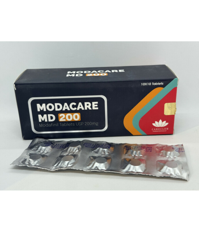 Модафинил Modacare MD 200 mg 10 tab CARECLUB