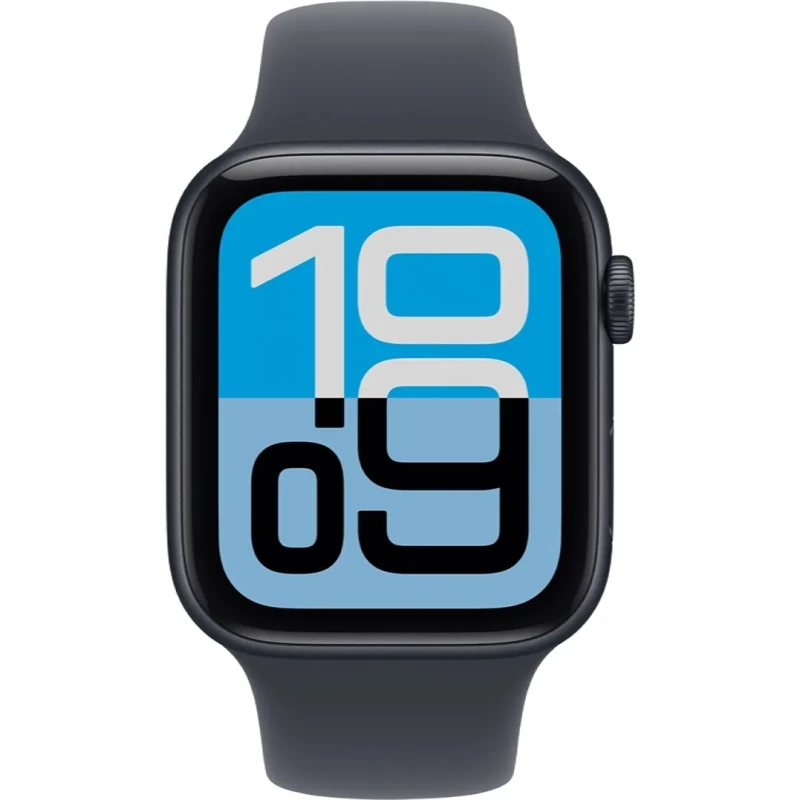Apple Watch SE 3 GPS + Cellular 44mm Midnight Alu. Case w. Midnight S. Band - M/L (MEPJ4) - Изображение 1