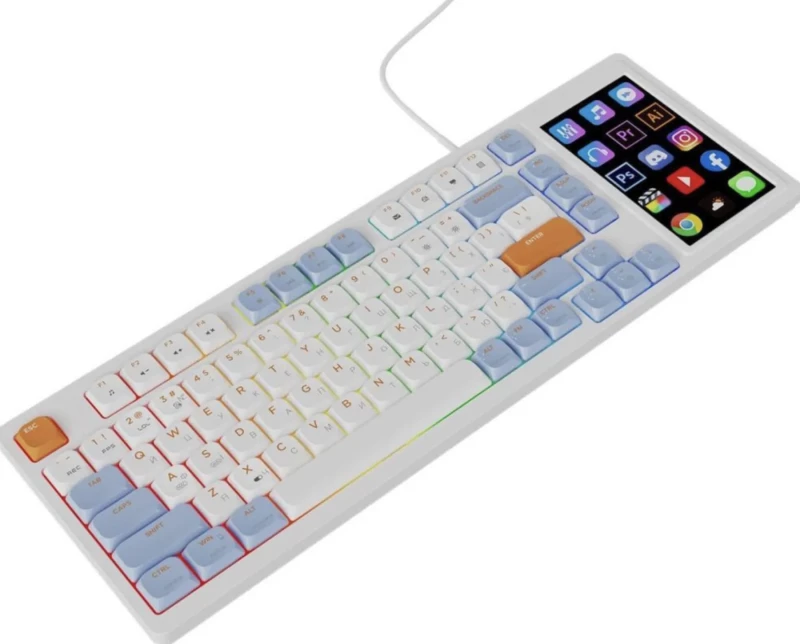 Ajazz AKP815 Brown Switch (White) - Изображение 1