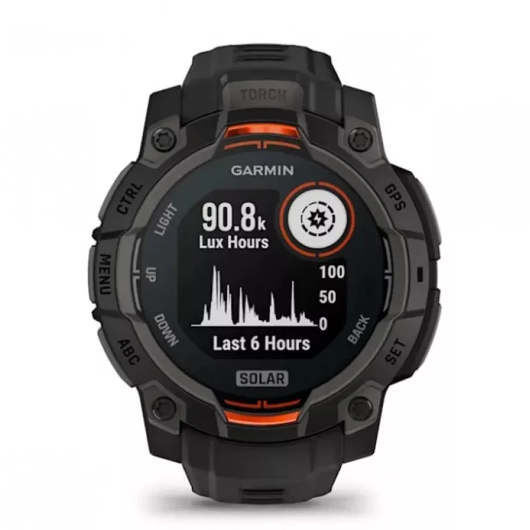 Garmin Instinct 3 45mm Solar Black with Black Band (010-02934-00/40) - Зображення 1