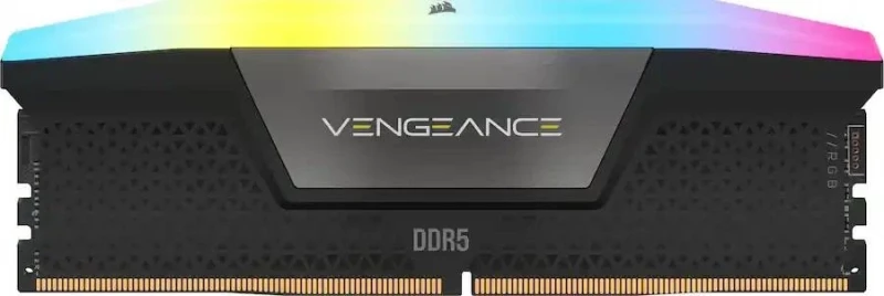 Corsair 64 GB (2x32 GB) DDR5 6400 MHz Vengeance RGB Black (CMH64GX5M2Y6400C32) - Изображение 2