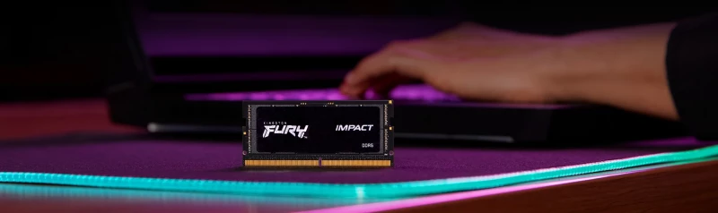 Kingston DDR5 16GB 5600 FURY Impact PnP (KF556S40IB-16) (UA) - Зображення 3