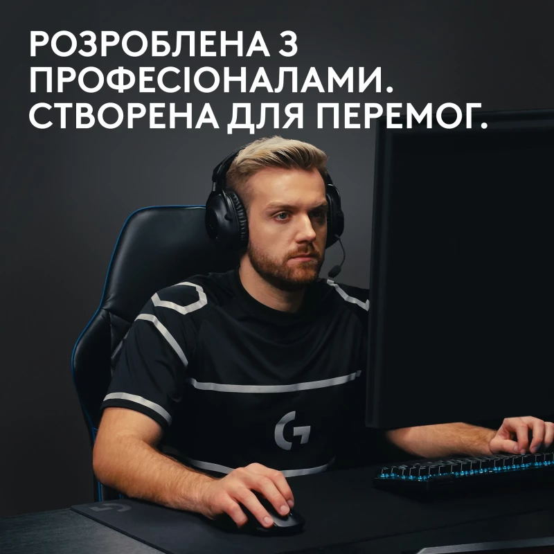 Logitech G Pro X Superlight 2 Lightspeed Wireless Black (910-006630) (UA) - Изображение 1