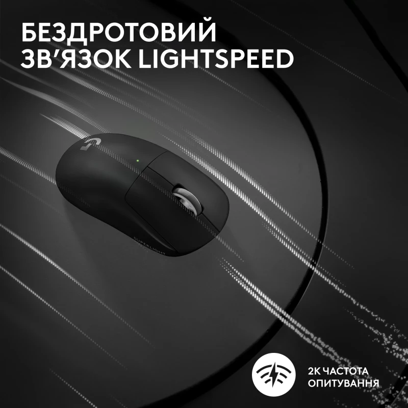 Logitech G Pro X Superlight 2 Lightspeed Wireless Black (910-006630) (UA) - Изображение 5