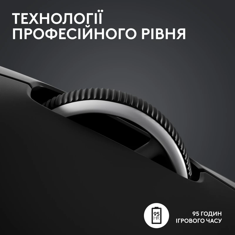 Logitech G Pro X Superlight 2 Lightspeed Wireless Black (910-006630) (UA) - Изображение 8