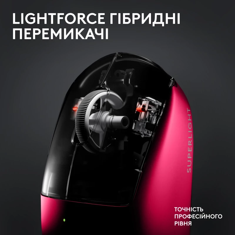 Logitech G Pro X Superlight 2 Lightspeed Wireless Magenta (910-006797) (UA) - Изображение 6
