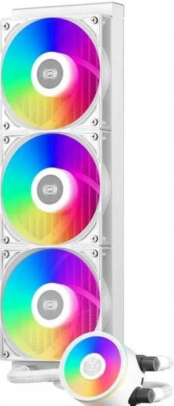 Водяное охлаждение PCCooler DA360 Pro ARGB Digital White (DA360PRO-WHAWXL-GL) (UA) - Изображение 1