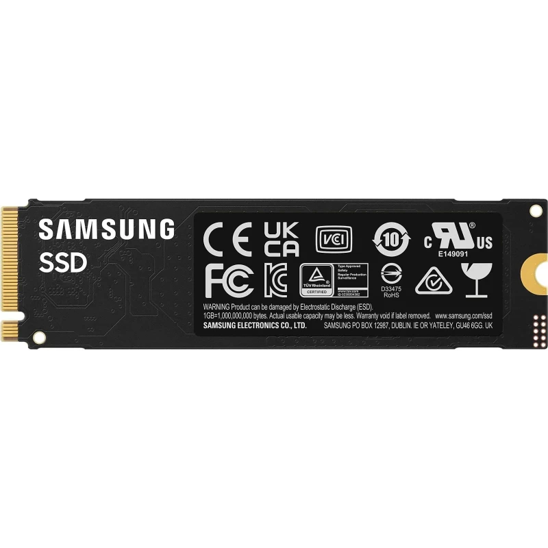 M.2 2280 4TB 990 EVO Plus Samsung (MZ-V9S4T0BW) (UA) - Зображення 1