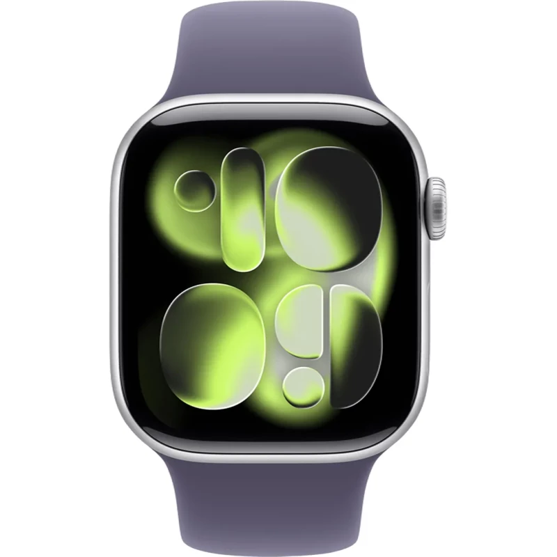 Apple Watch Series 11 GPS 42mm Silver Alu. Case w. Purple Fog S. Band - M/L (MEU74) - Зображення 1