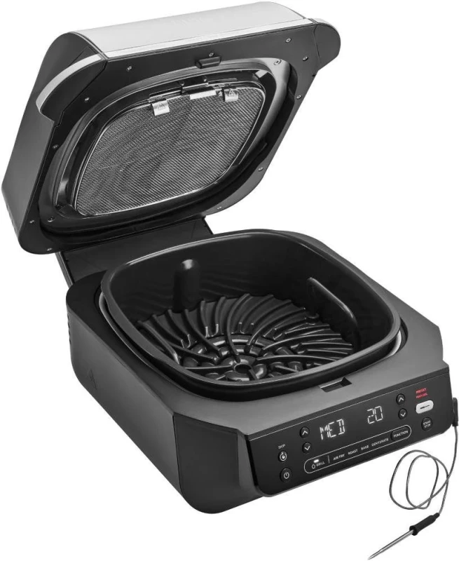 Аэрогриль NINJA Foodi Air Grill & Air Fryer з Cooking probe EG351EU - Зображення 1